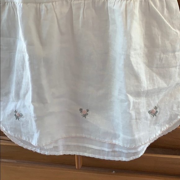 Tocoto Vintage White Embroidered Dress NWT